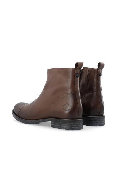 CASHOTT CASEMMA ZIP BOOT Zip Boot Dark Brown
