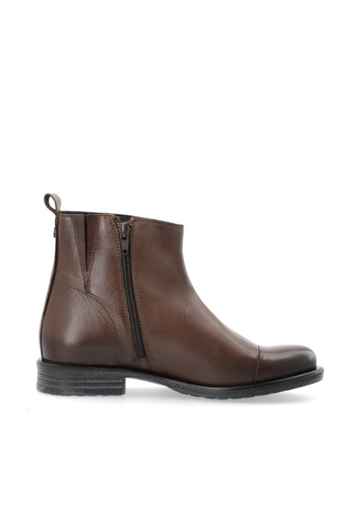 CASHOTT CASEMMA ZIP BOOT Zip Boot Dark Brown