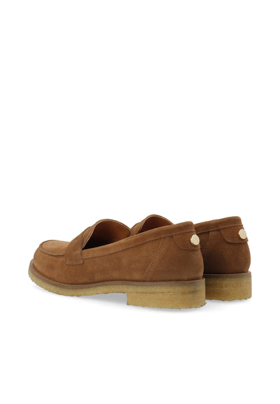 CASHOTT CASFREJA Loafer Suede Loafers Toffee