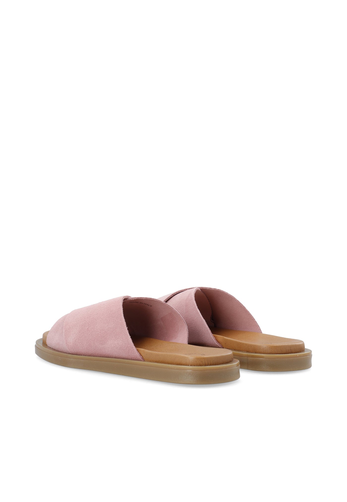 CASHOTT CASHEIDI Slide Suede Slides Dusty Pink