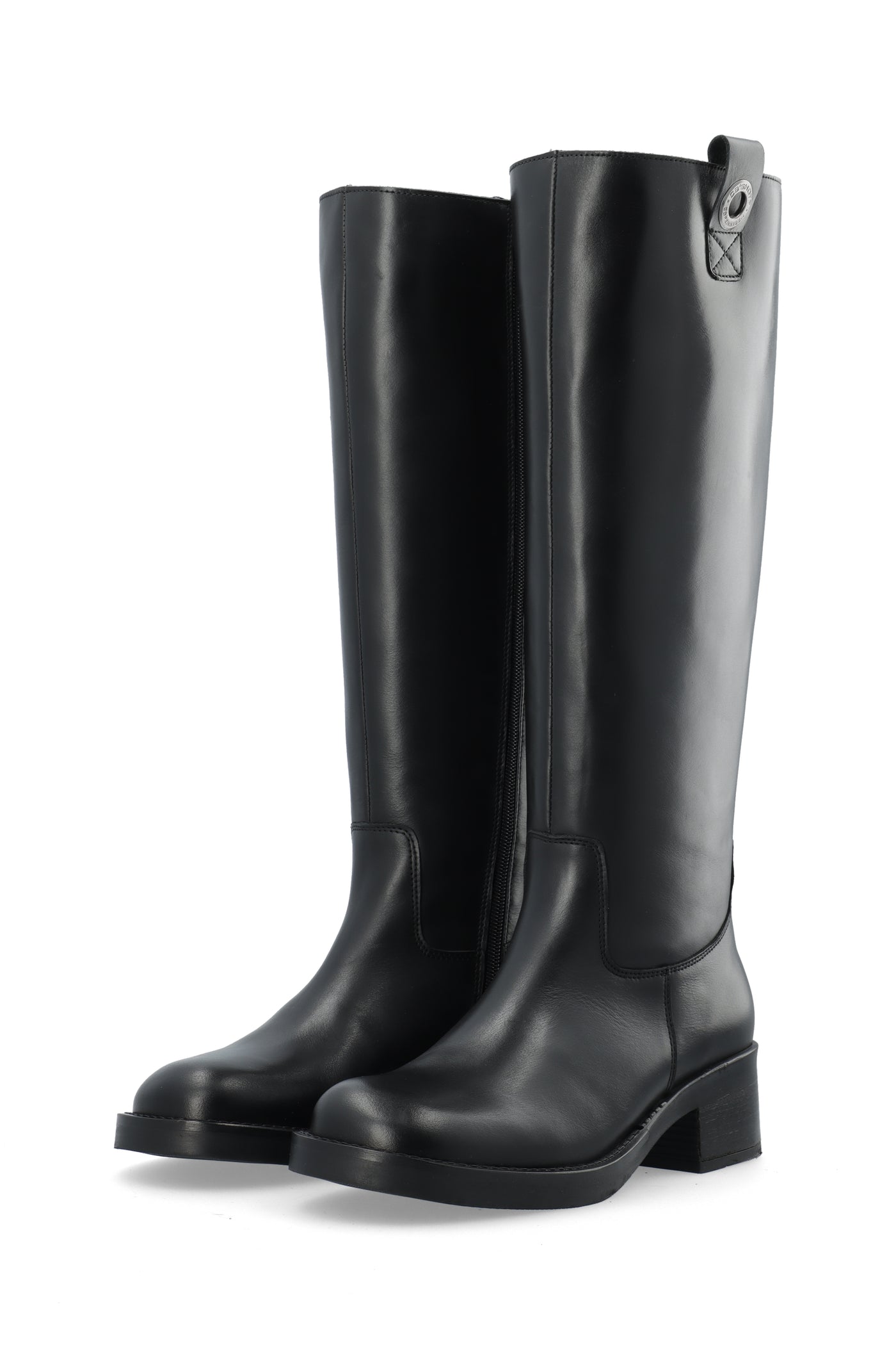 CASHOTT CASJOSEFINE Tall Boot Leather Knee-high Black