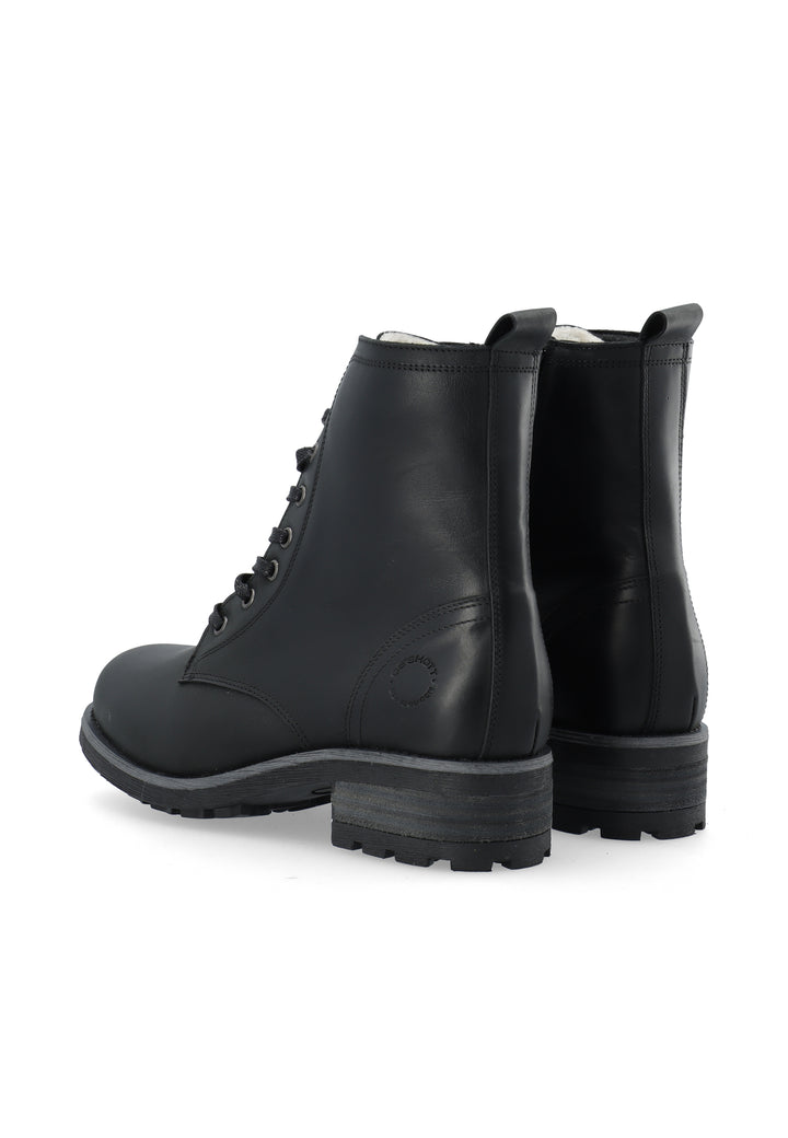 CASHOTT CASKARLA WARM LINED *Lace Up Black