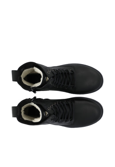 CASHOTT CASKARLA LACE UP BOOT Lace Up Black
