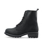 CASKARLA LACE UP BOOT - Black