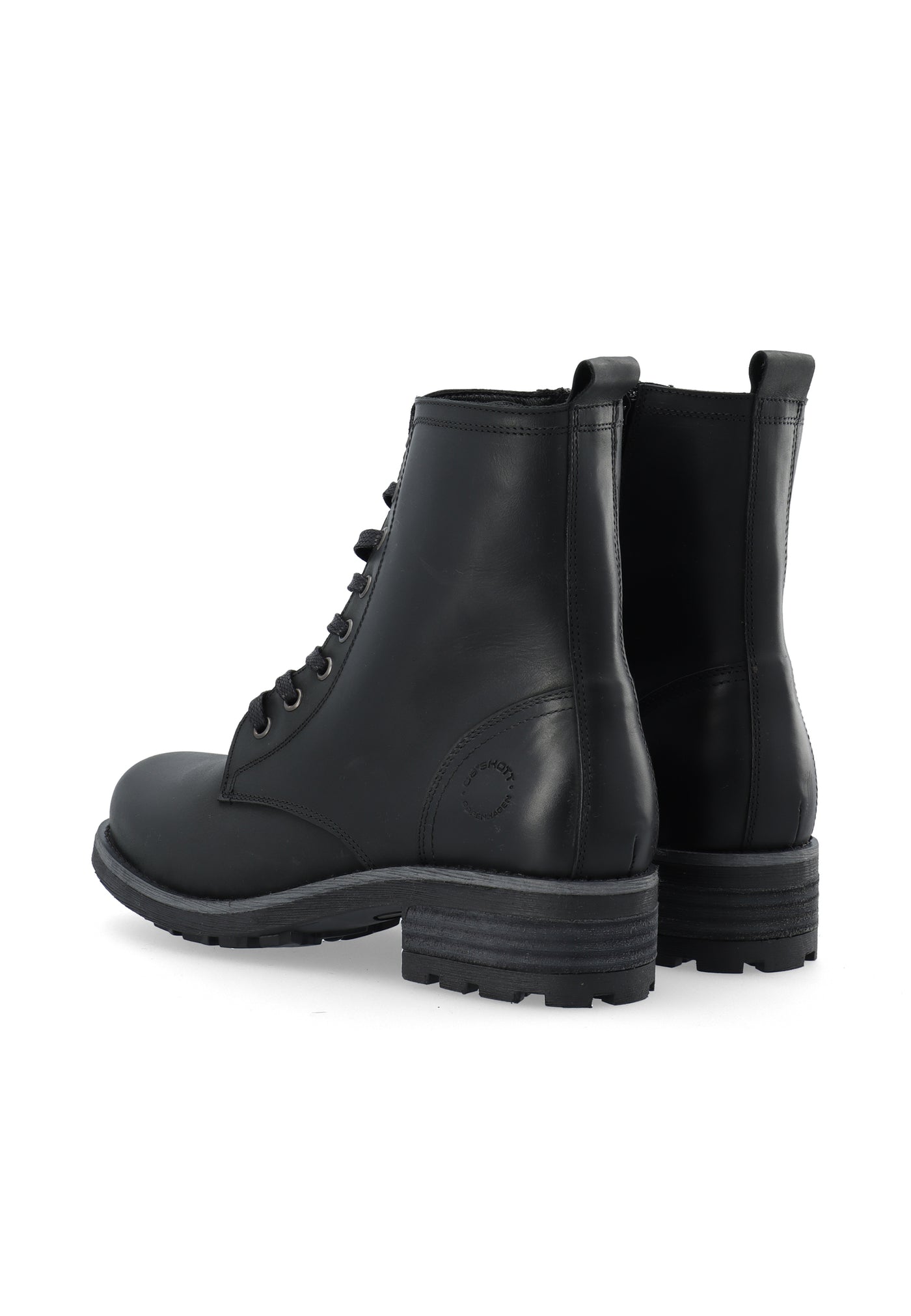 CASHOTT CASKARLA Lace Boot WR Oil Nubuck Lace Up Black