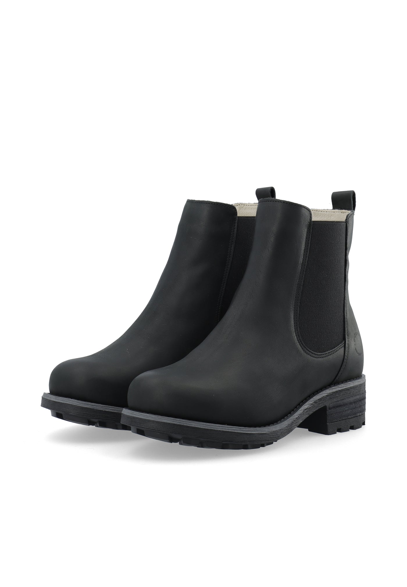CASHOTT CASKARLA WARM LINED CHELSEA BOOT Chelsea Black