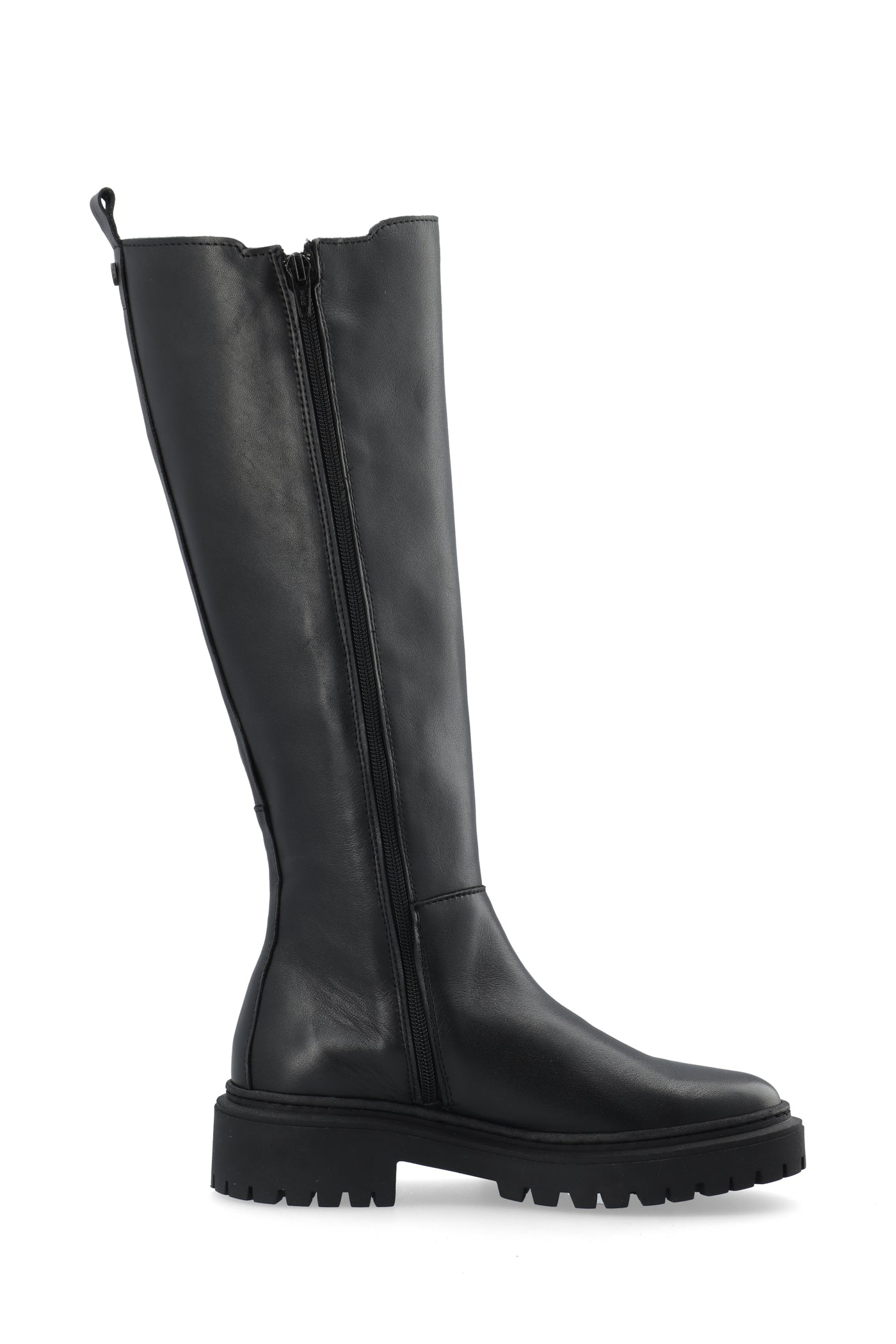 CASHOTT CASLEA Tall Boot Leather Knee-high Black