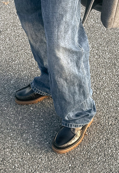 CASHOTT CASLENA BOAT SHOE *Boat Black