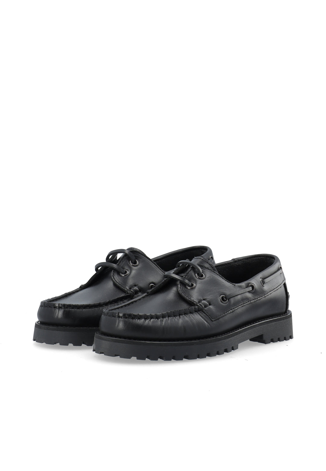 CASHOTT CASLENA BOAT SHOE *Boat Black/Black