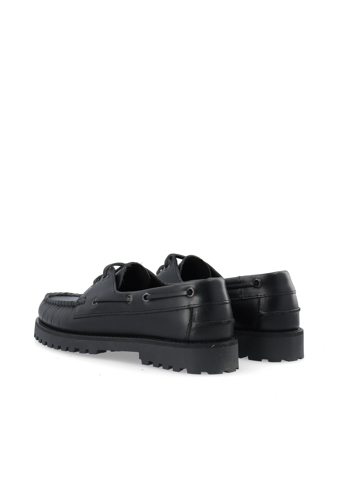 CASHOTT CASLENA BOAT SHOE *Boat Black/Black