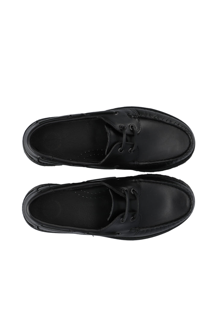 CASHOTT CASLENA BOAT SHOE *Boat Black/Black