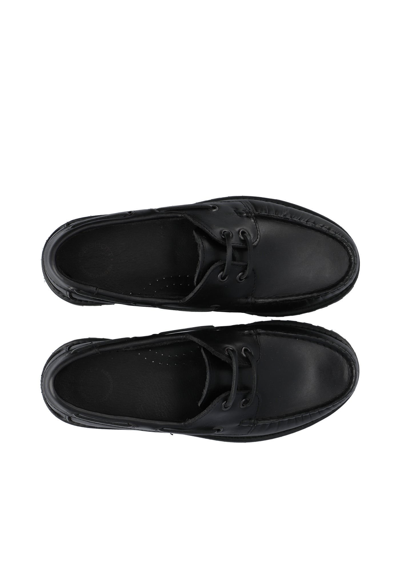 CASHOTT CASLENA BOAT SHOE Boat Black/Black