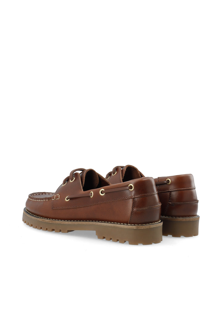 CASHOTT CASLENA BOAT SHOE *Boat Dark Brown