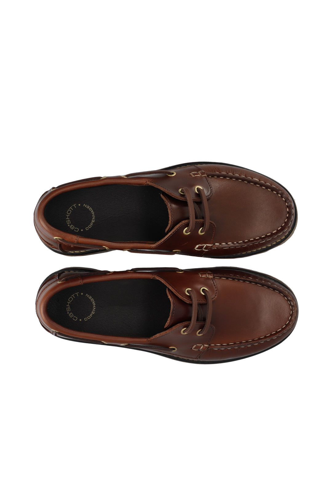 CASHOTT CASLENA BOAT SHOE *Boat Dark Brown