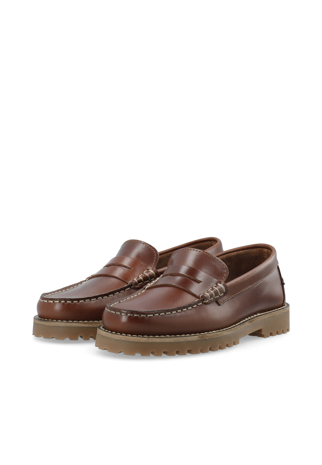 CASHOTT CASLENA LOAFER *Loafers Cognac