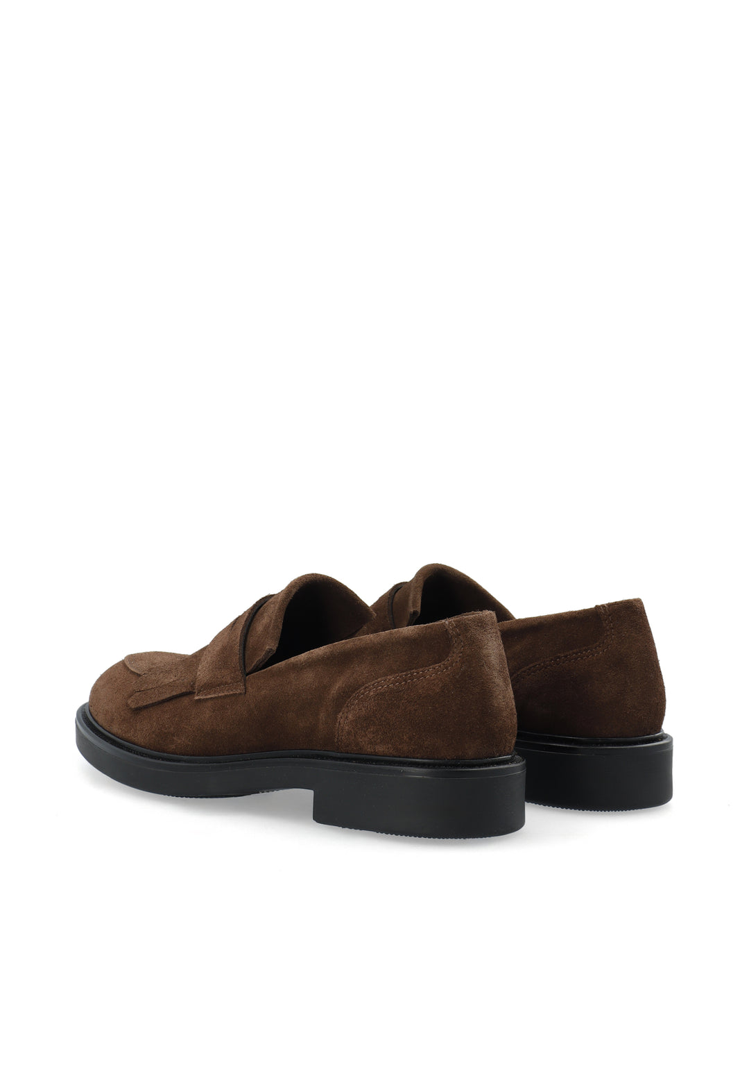 CASHOTT CASLOLA FRINGE LOAFER - Suede *Loafers Dark Brown