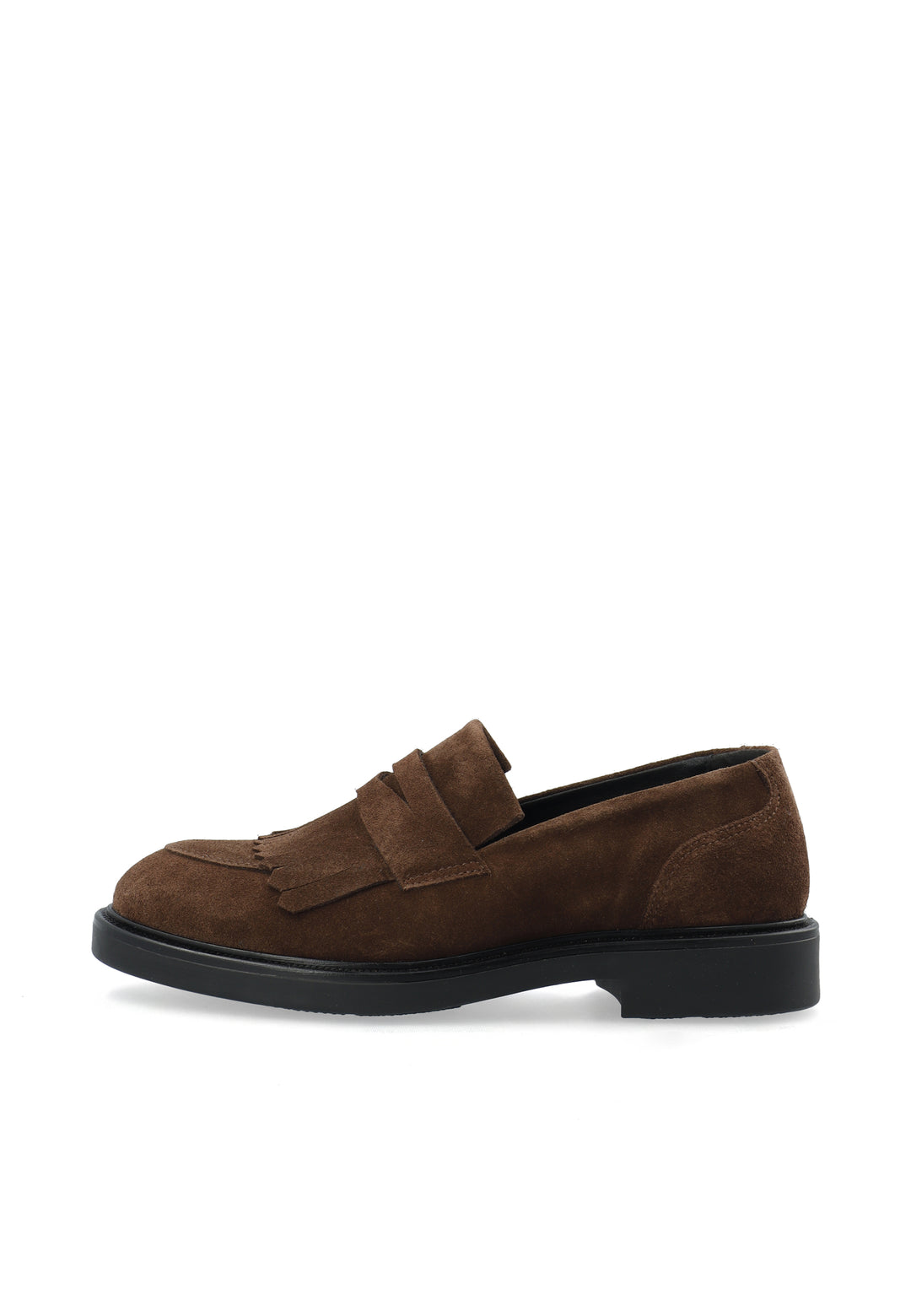 CASHOTT CASLOLA FRINGE LOAFER - Suede *Loafers Dark Brown