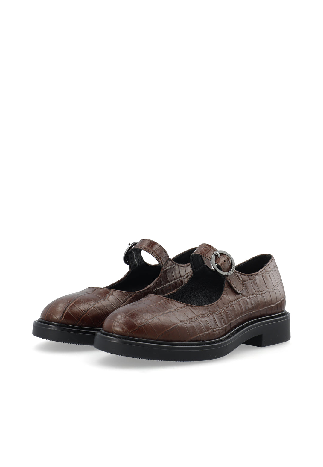 CASHOTT CASLOLA MARY JANE *Mary Jane Dark Brown Croco
