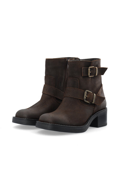 CASHOTT CASRIKKE BIKER BOOT Biker Dark Brown