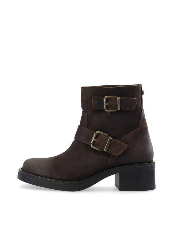CASHOTT CASRIKKE BIKER BOOT Biker Dark Brown
