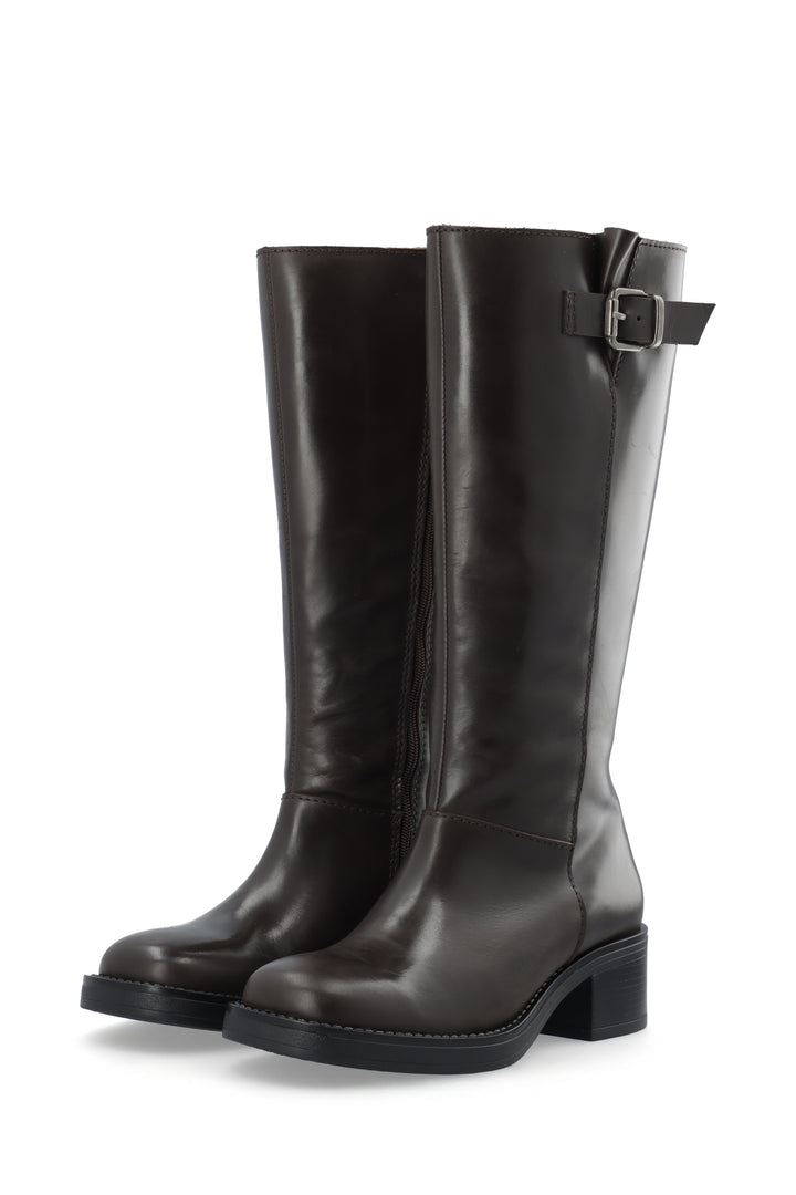 CASHOTT CASRIKKE HIGH SHAFT BOOT *Pull On Dark Brown