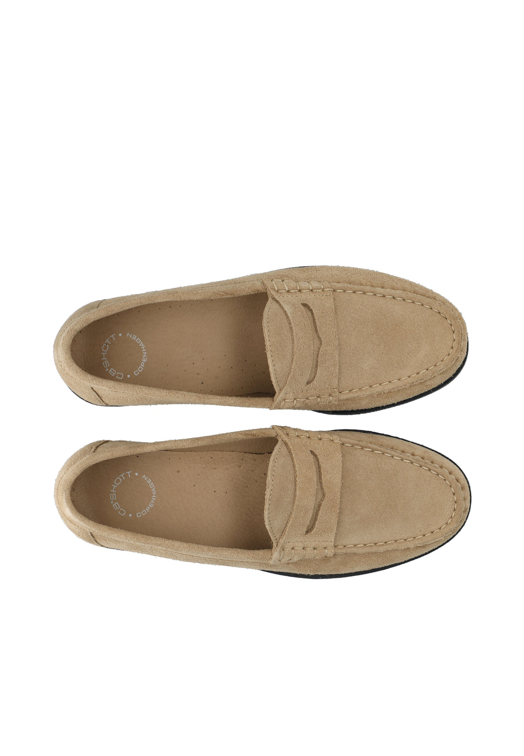 CASHOTT CASROBERTA LOAFER - Suede *Loafers Mushroom