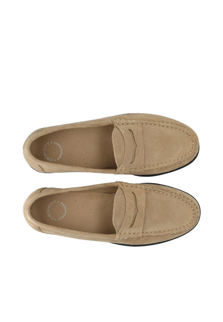 CASHOTT CASROBERTA LOAFER - Suede *Loafers Mushroom