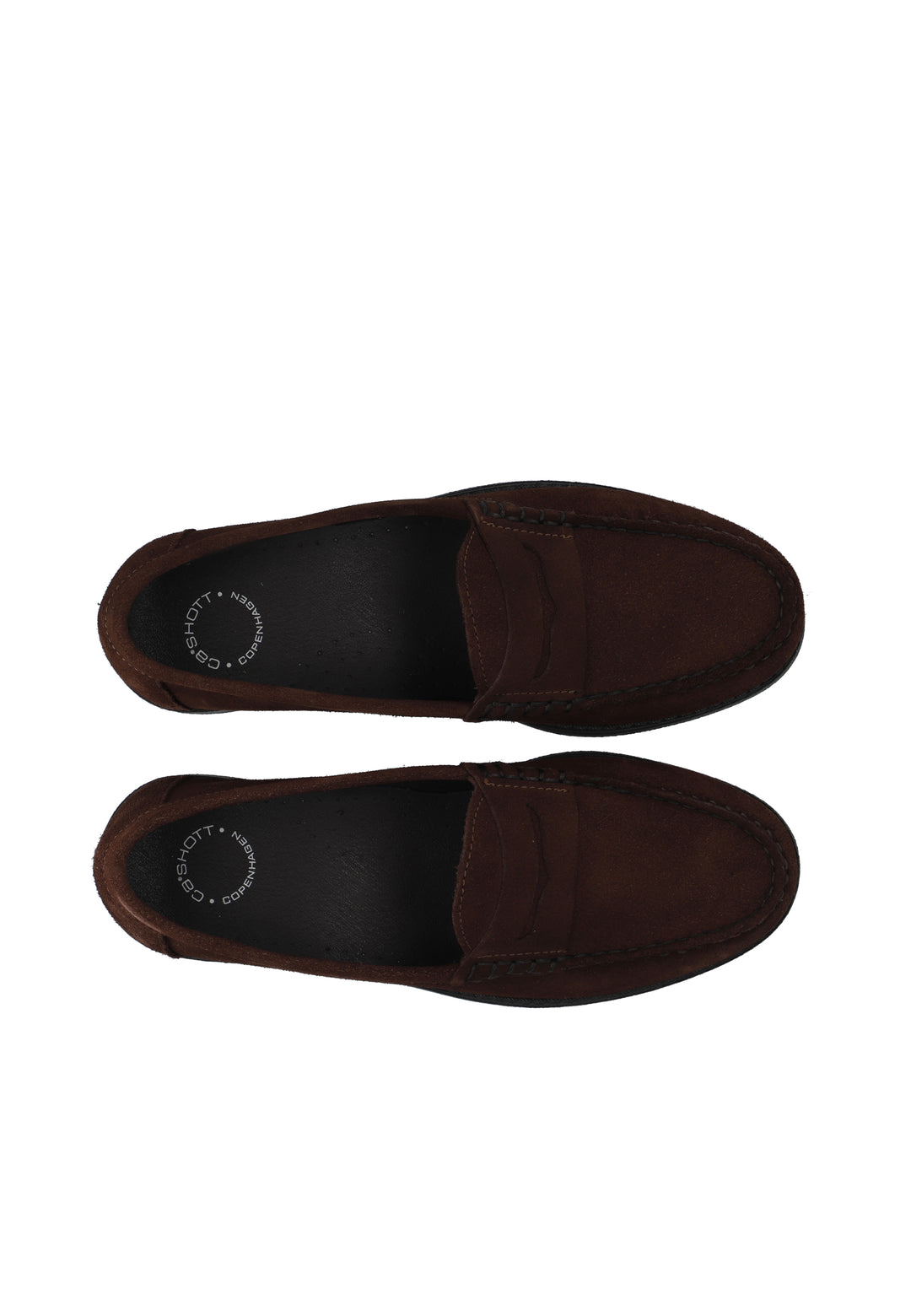 CASHOTT CASROBERTA LOAFER - Suede *Loafers Dark Brown