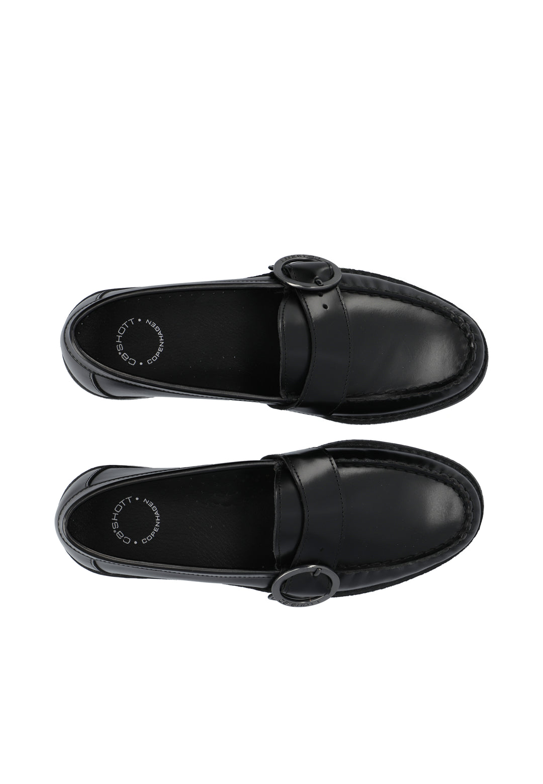 CASHOTT CASROBERTA STRAP LOAFER *Loafers Black/Black