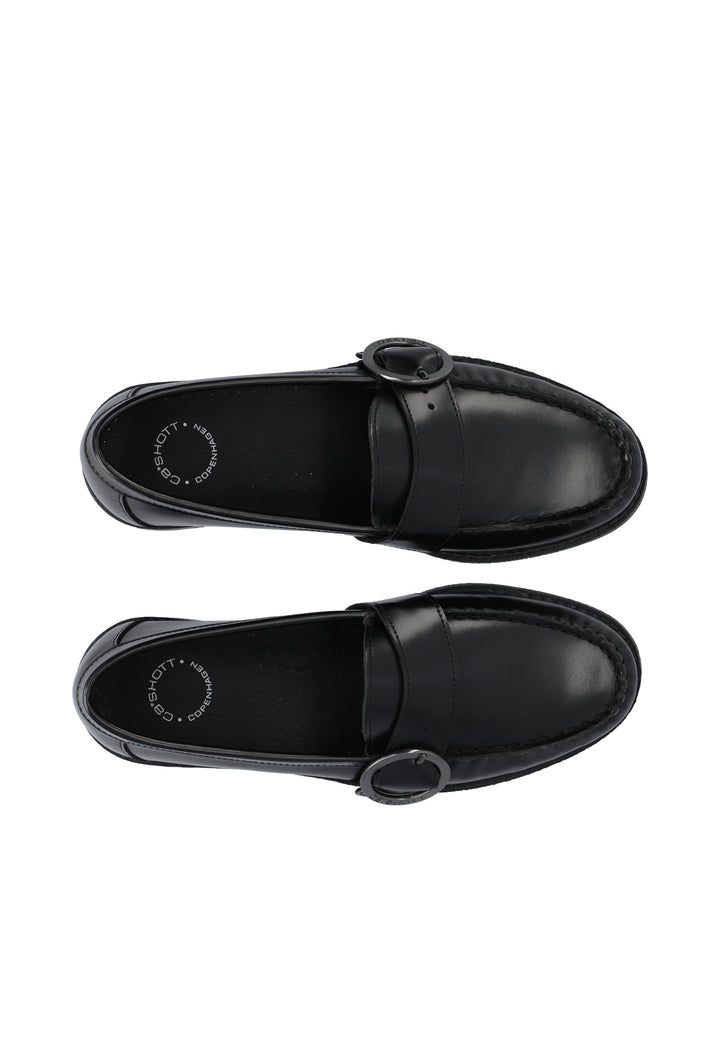 CASHOTT CASROBERTA STRAP LOAFER *Loafers Black/Black