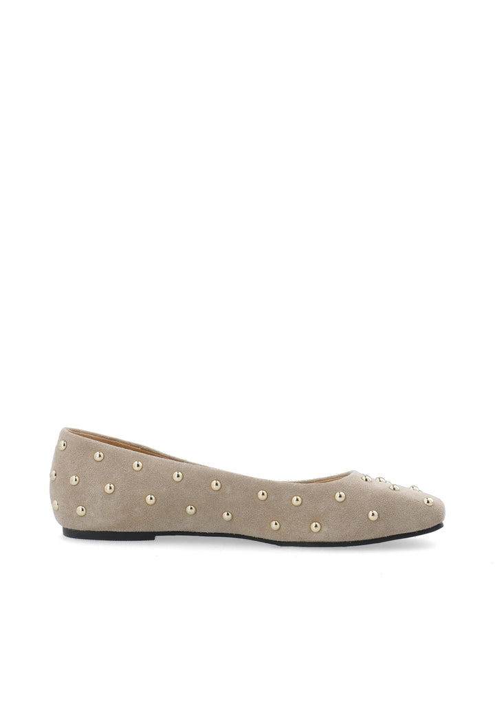 CASHOTT CASRUBY STUDDED BALLERINA *Ballerina Mushroom