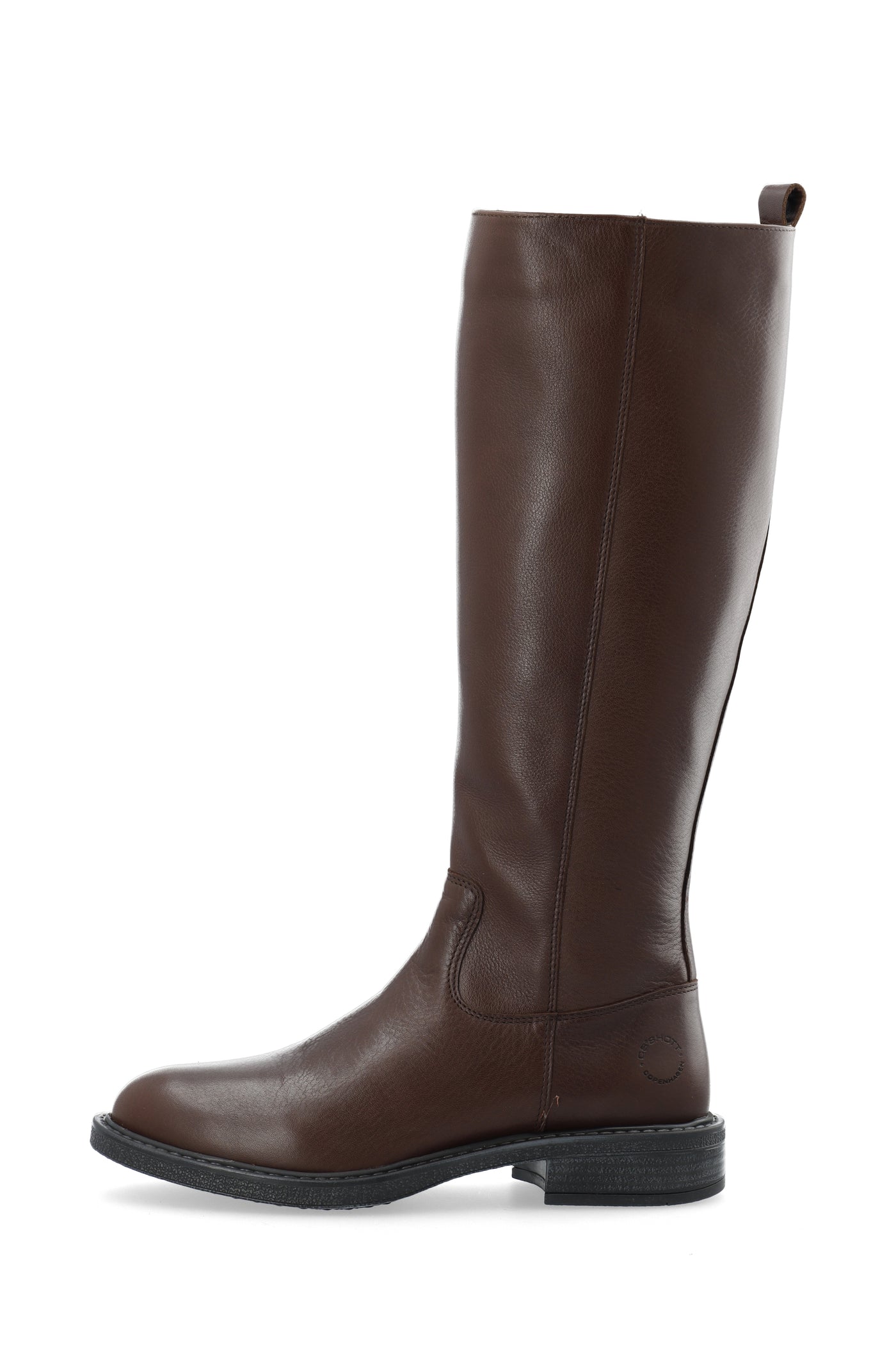 CASHOTT CASTINA Tall Boot Leather Knee-high Coffee