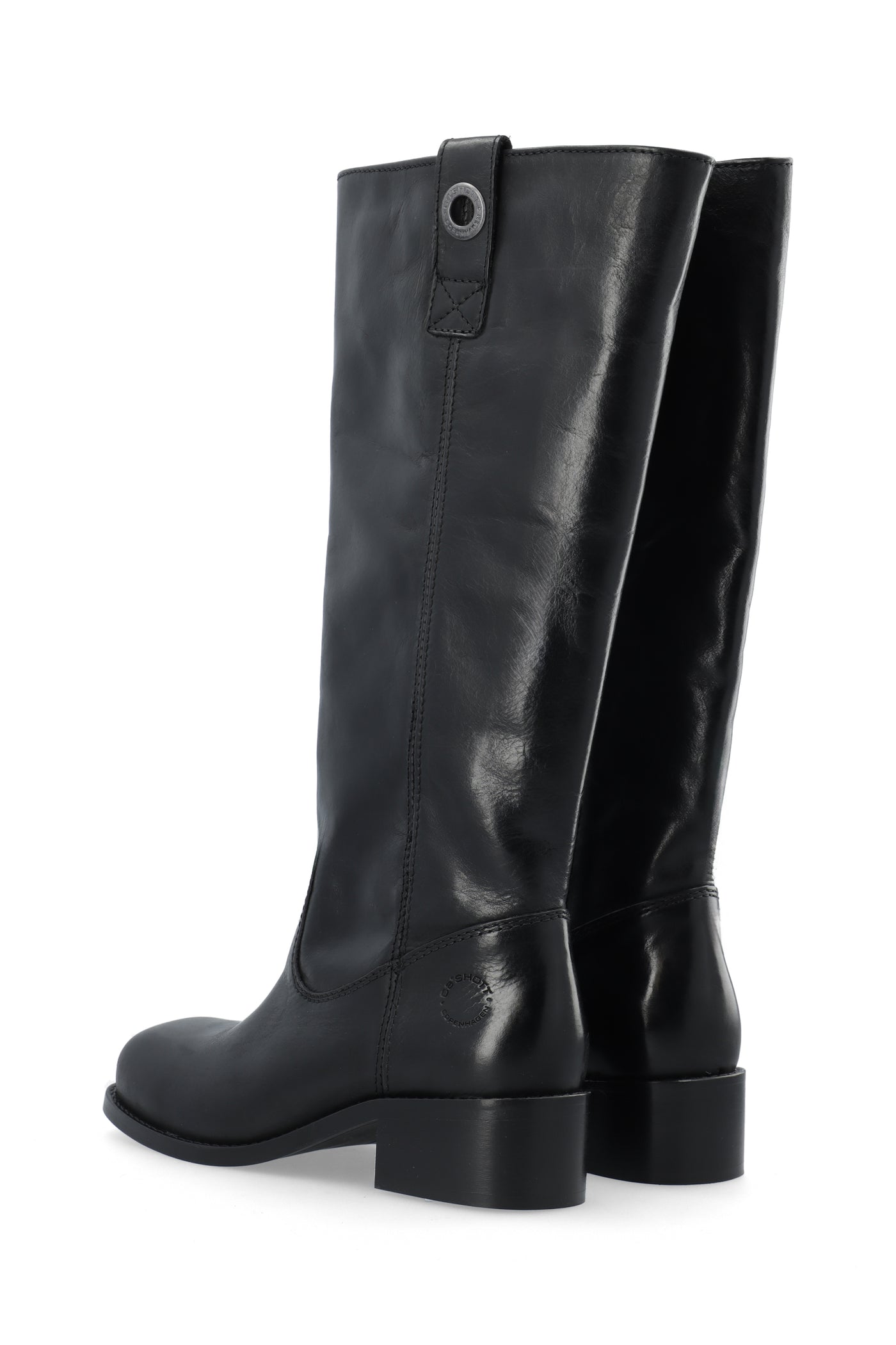 CASHOTT CASVILMA HIGH SHAFT BOOT Pull On Black