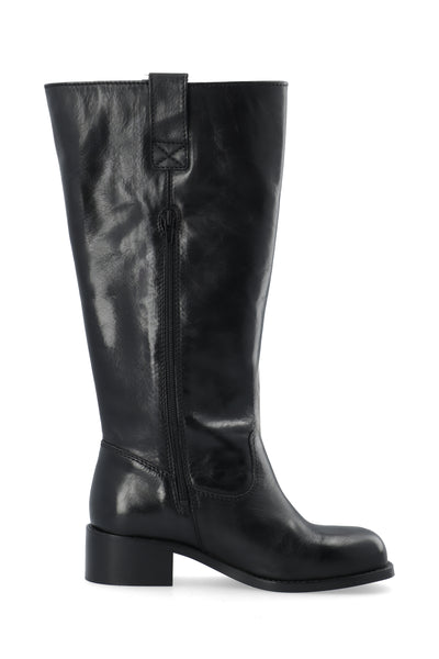 CASHOTT CASVILMA HIGH SHAFT BOOT Pull On Black