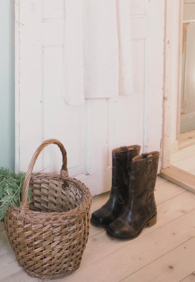 CASHOTT CASVILMA MID CUT BOOT Pull On Coffee