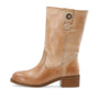 CASVILMA MID CUT BOOT - Dark Tan