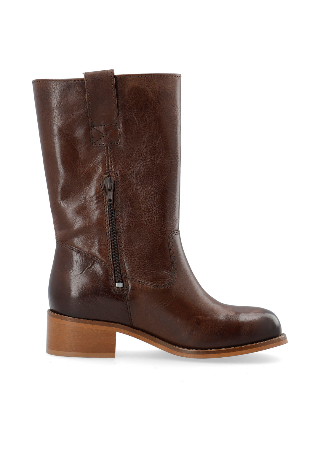 CASHOTT CASVILMA MID CUT BOOT *Pull On Dark Brown