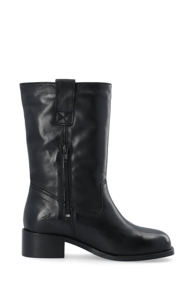 CASHOTT CASVILMA MID CUT BOOT, WARM LINING Pull On Black/Black