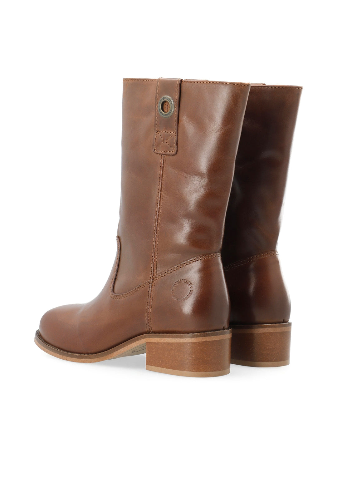 CASHOTT CASVILMA MID CUT STONE *Pull On Cognac