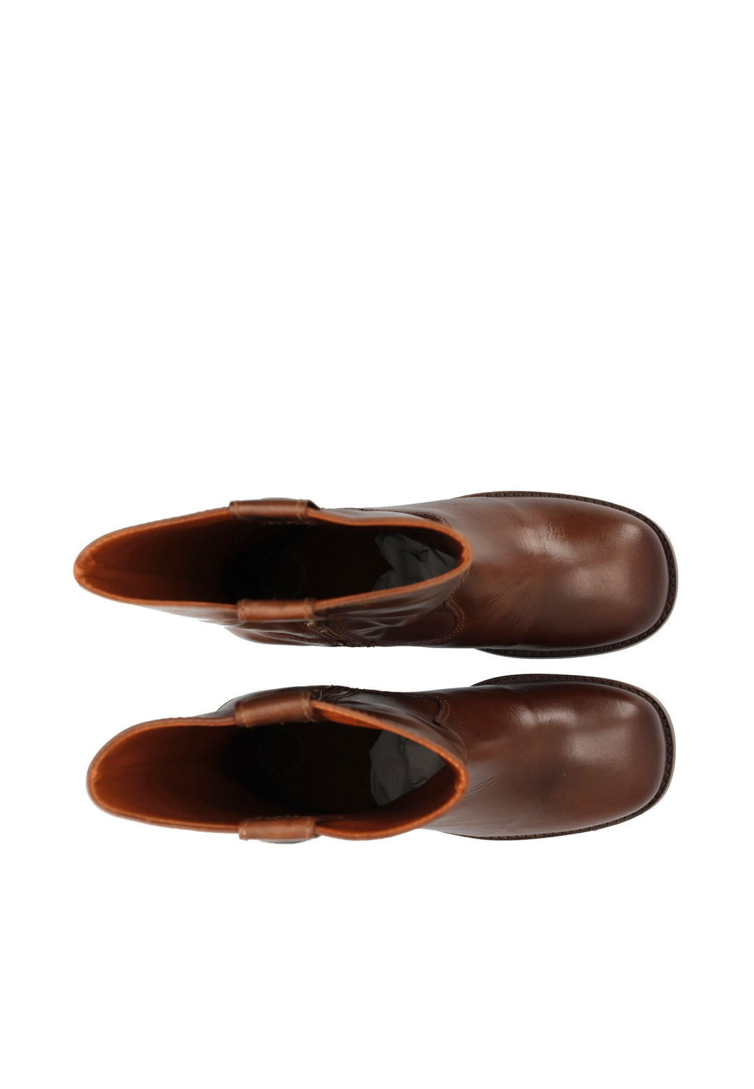 CASHOTT CASVILMA MID CUT STONE *Pull On Cognac