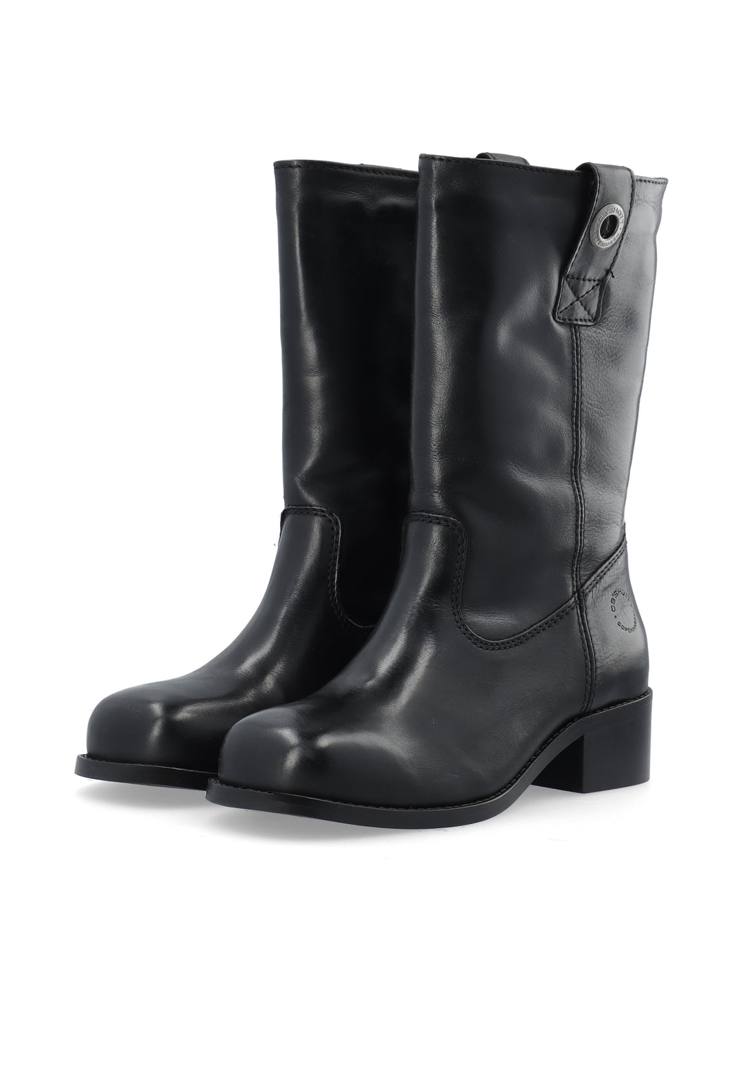 CASHOTT CASVILMA WARM LINED MID CUT BOOT *Pull On Black/Black
