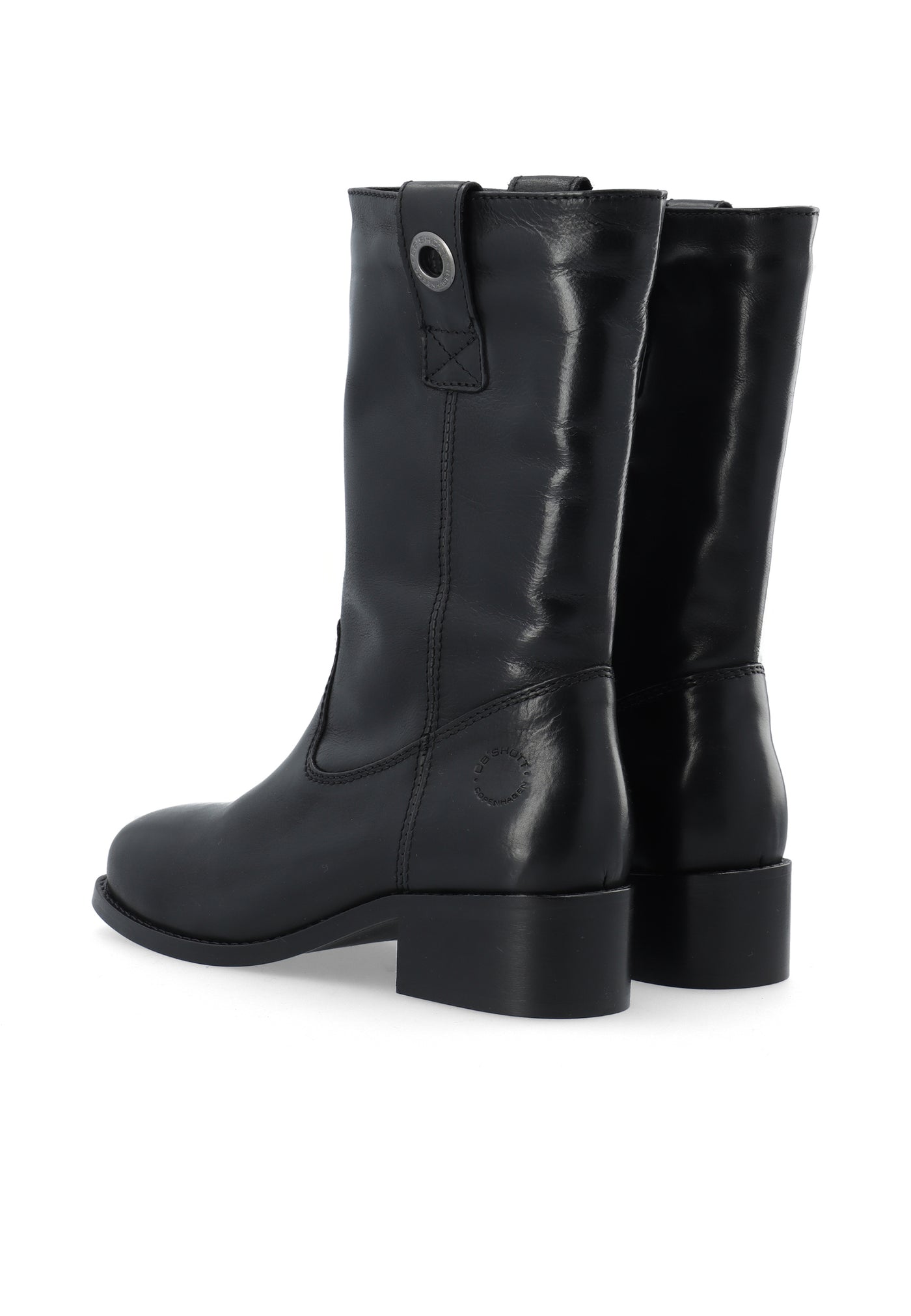 CASHOTT CASVILMA WARM LINED MID CUT BOOT Pull On Black/Black