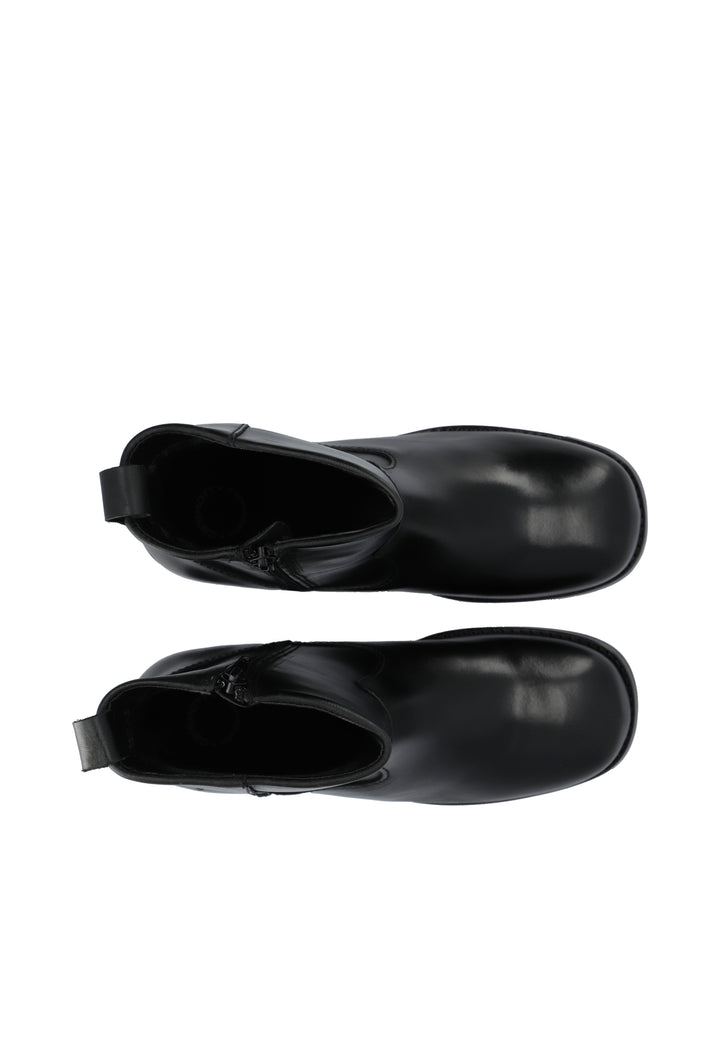 CASHOTT CASVILMA ZIP BOOT - Stone Leather *Zip Boot Black
