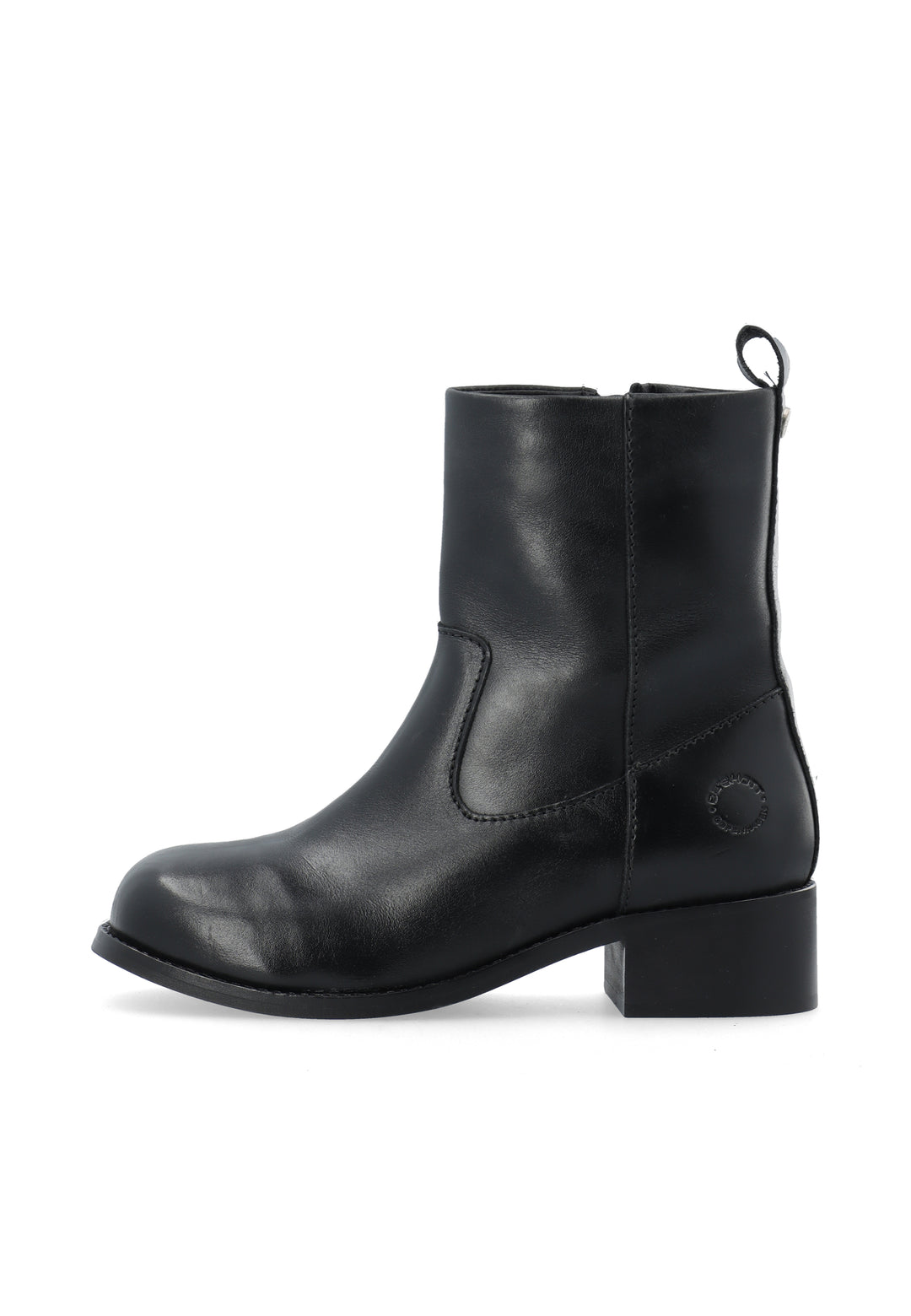 CASHOTT CASVILMA ZIP BOOT - Warm lining *Zip Boot Black/Black